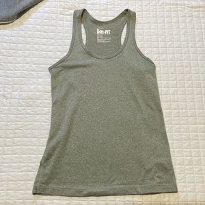 Nike Dri-Fit, Grey Racerback Tank. Size XS.